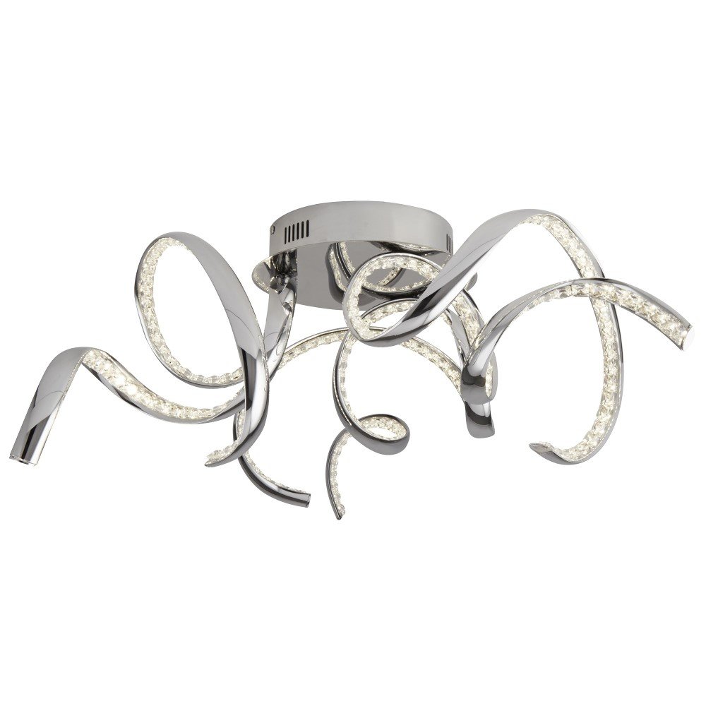 Searchlight Design plafondlamp Twirls - 9233-3CC