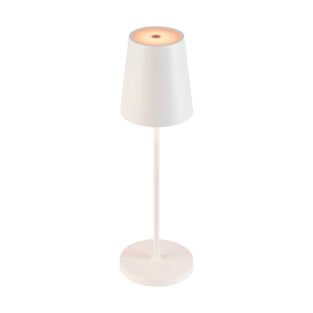 SLV Buiten tafellampVinolina Two wit - oplaadbaar - 1007692