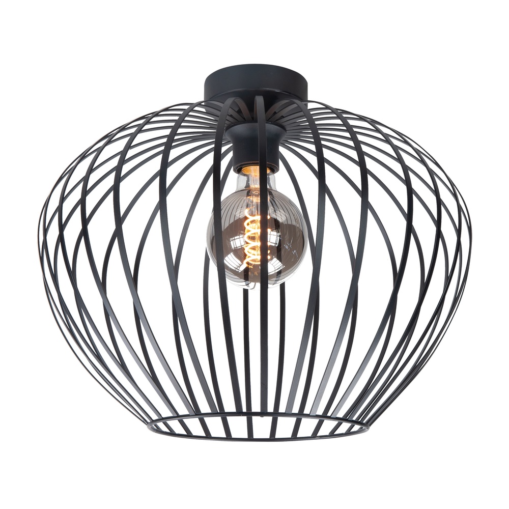 Highlight Plafondlamp Mela zwart Ø 50cm - P6866.01