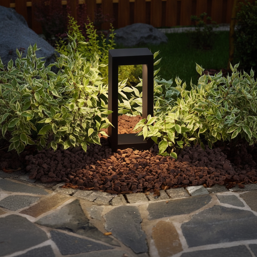 Lyora Zwarte tuinlampDolix 30cm - 2700K - 9176114