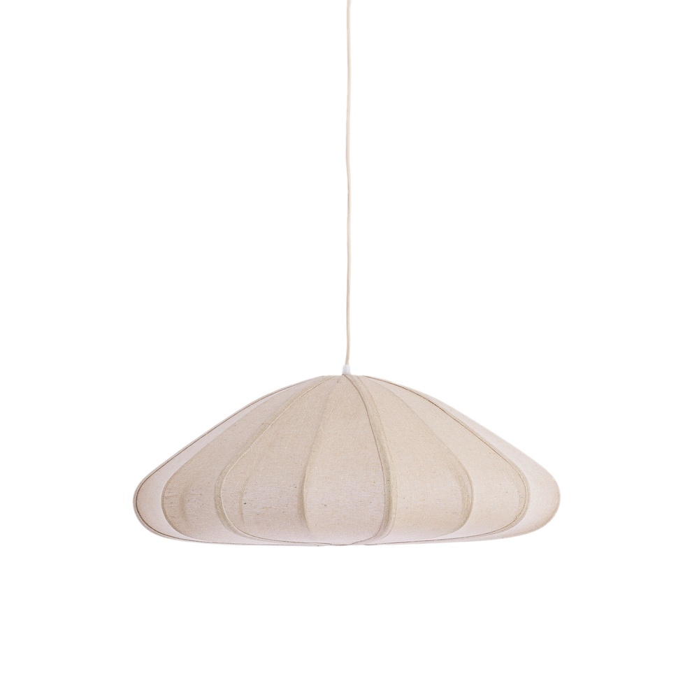 Light & Living Stoffen hanglamp Cesano Ø 64cm - naturel - 2988743