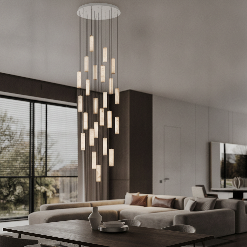 Lyora HanglampDiletto goud met wit 24-lichts - 9019864