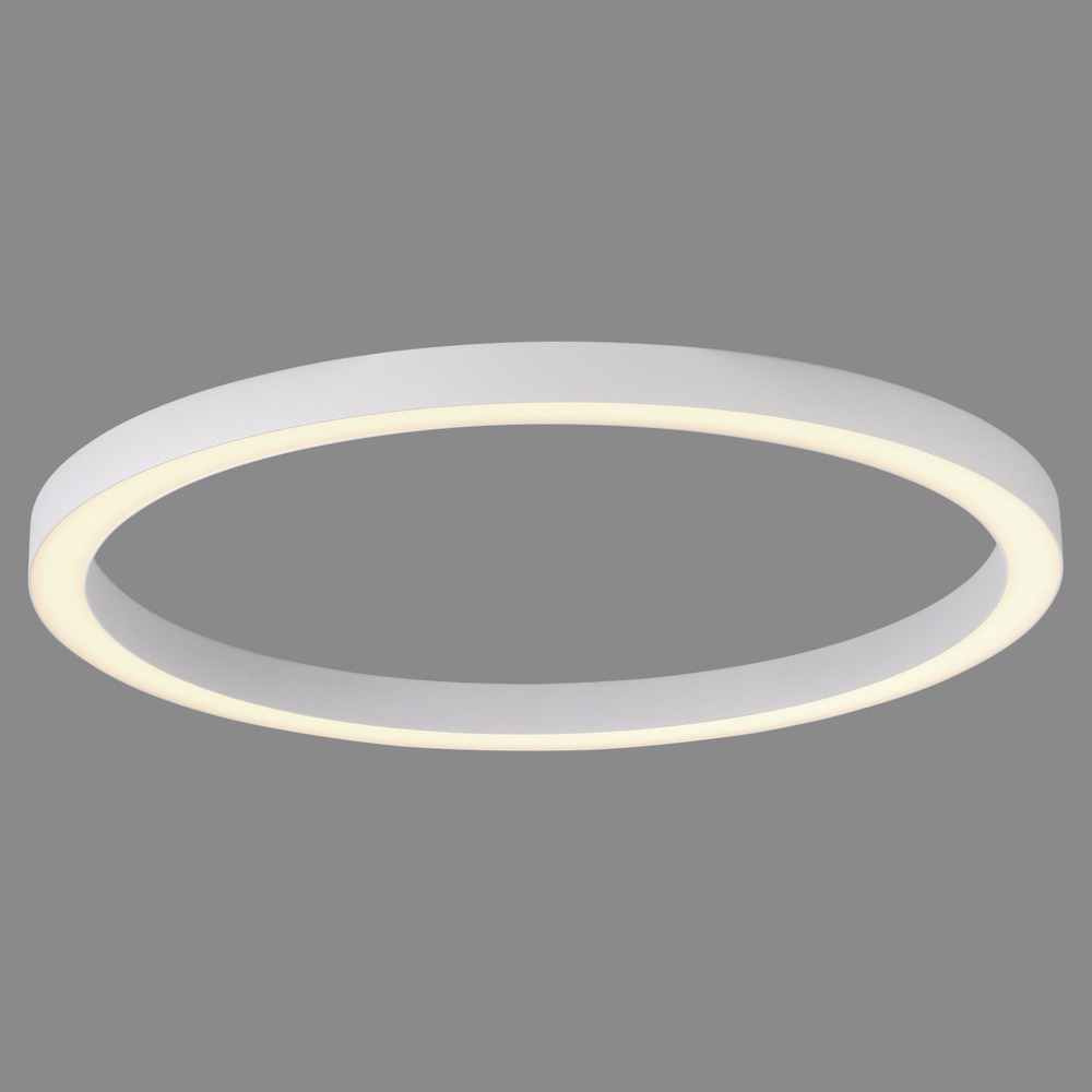 Paul Neuhaus Strakke led plafondlamp Pure Lines Round Ø 70cm - wit - 6306-16