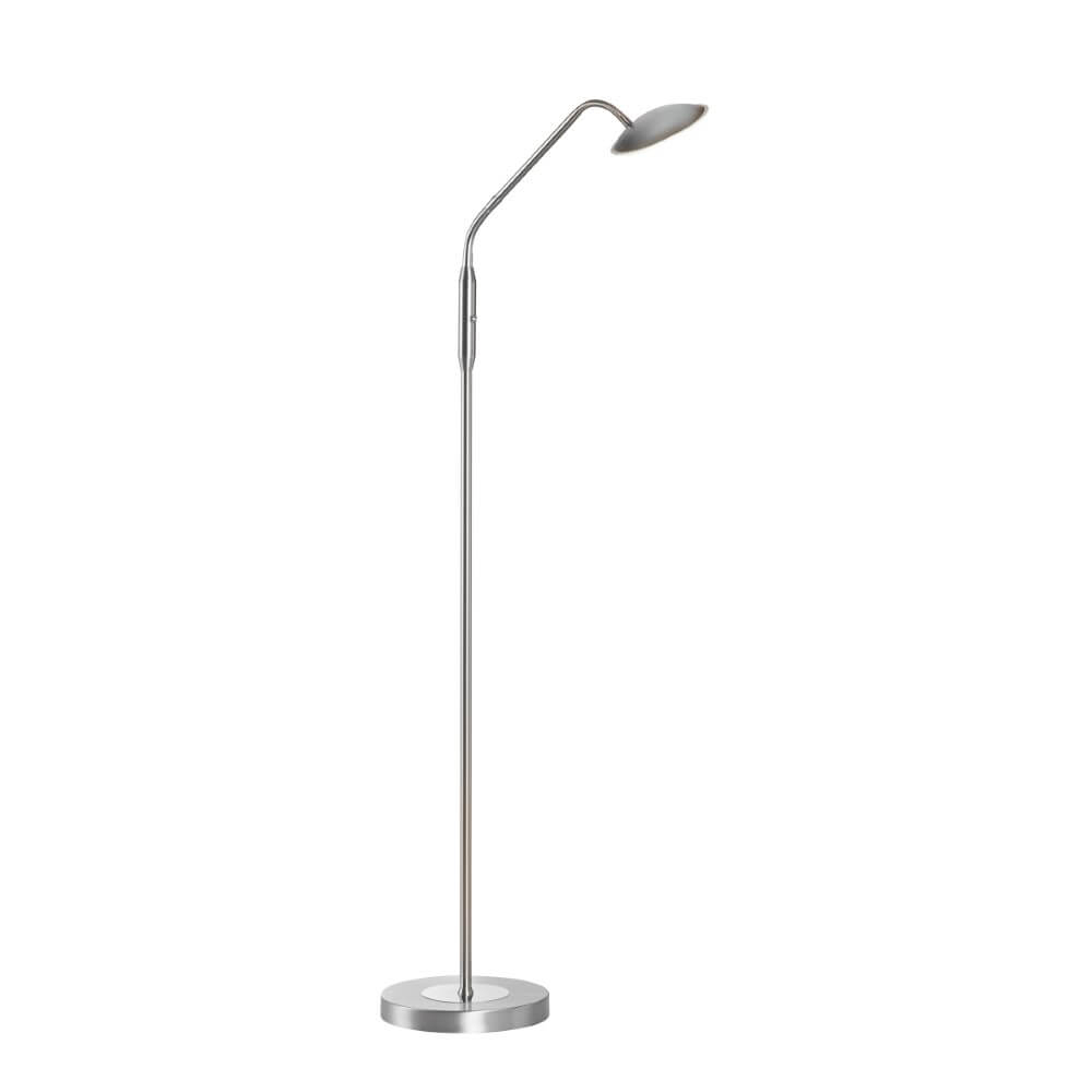 Fischer & Honsel 1-lichts leeslampTallri nikkel dimbaar - 40486 afbeelding