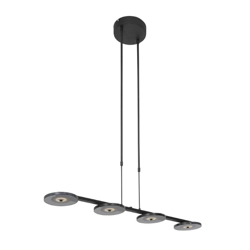 Steinhauer Zwarte led kantoor lampTuround - 3512ZW