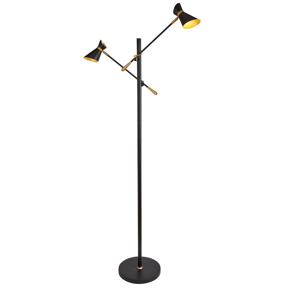 Searchlight Leeslamp Diablo 2-lichts - EU5962-2BG