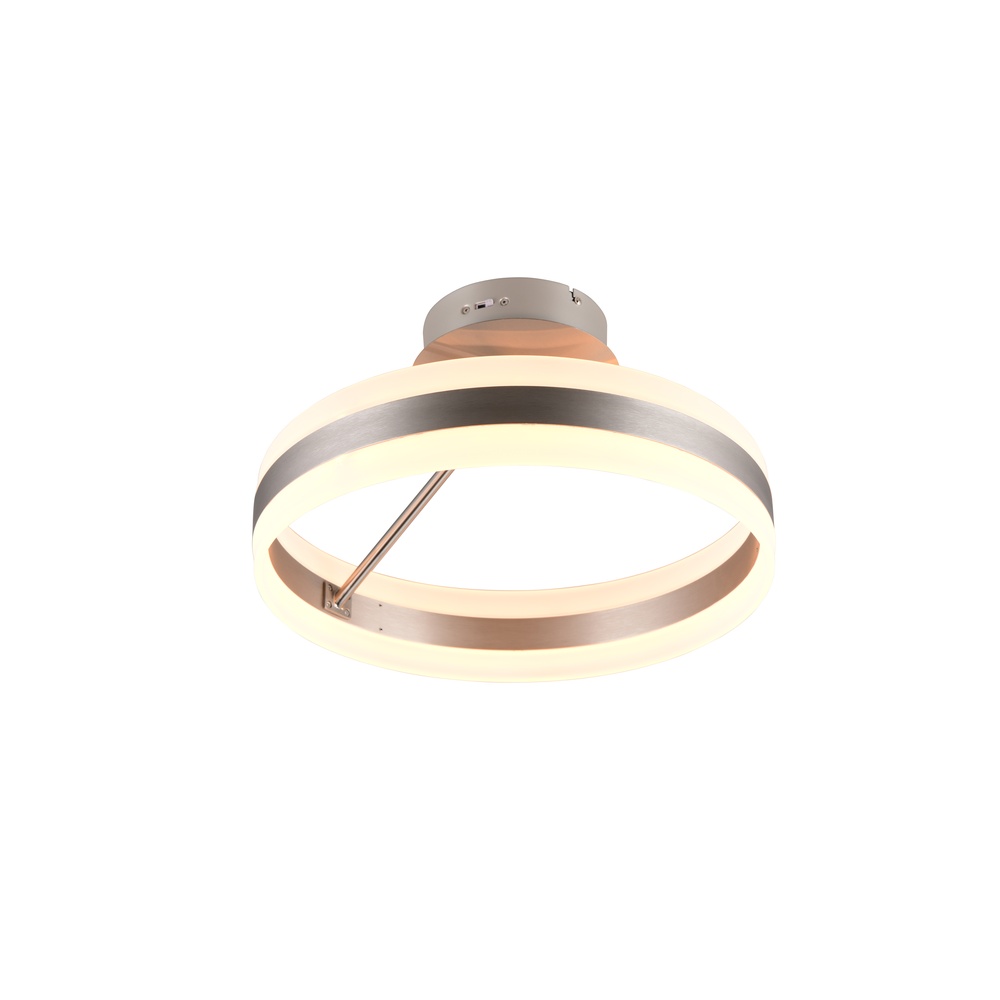 Trio Design plafondlampDios nikkel - 631410107