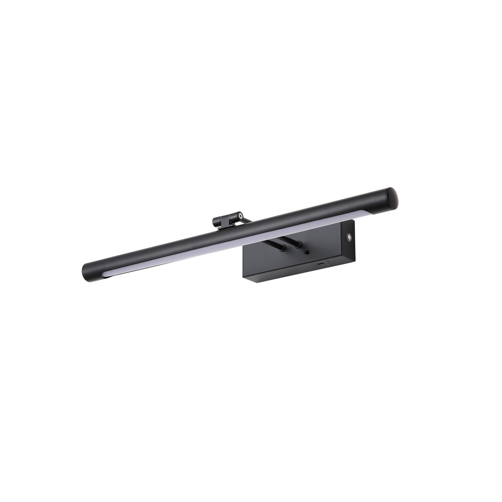 Searchlight USB Oplaadbare schilderijlampHolton zwart - 96500-45BK