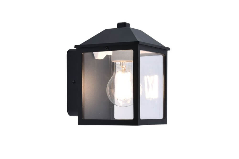 Lutec Leuke wandlampSpire zwart - 5290603012