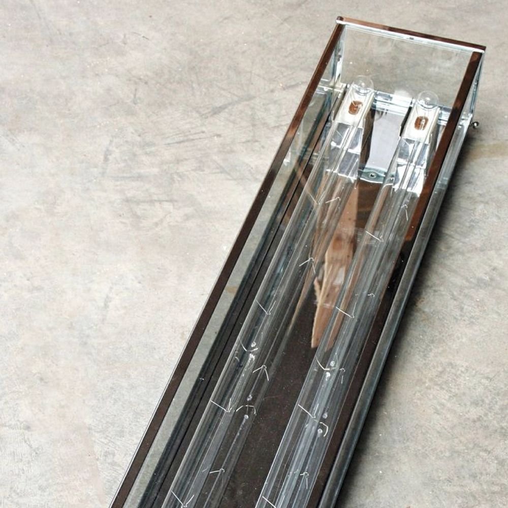 Authentage Wandlampen nostalgisch Vitrine 2L XXL landelijke stijl - VIS202202