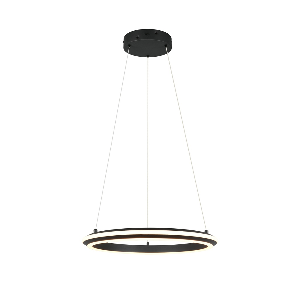 Trio HanglampAmador zwart Ø 45cm - 331010132