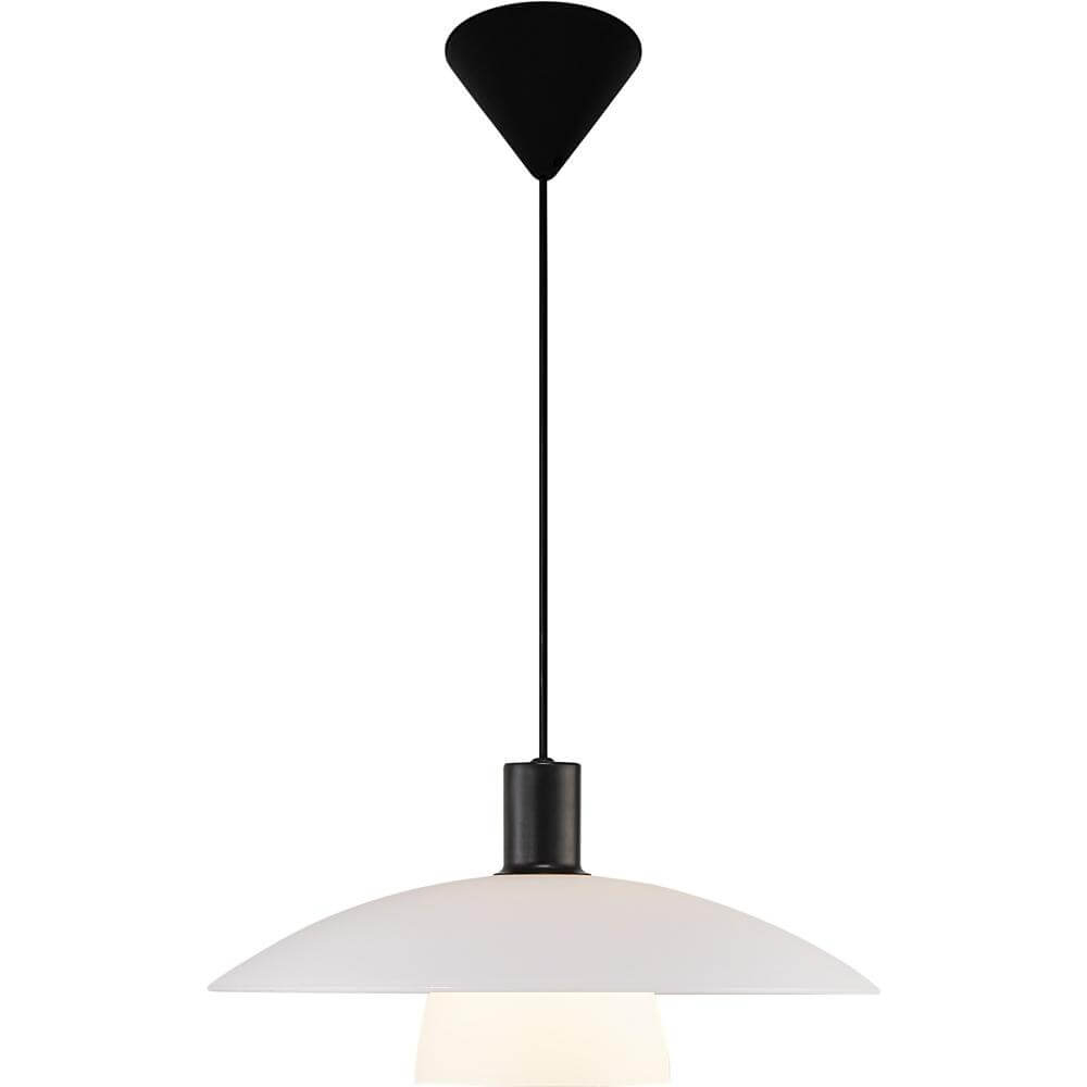 Nordlux Moderne hanglampVerona zwart met wit - 2010863001