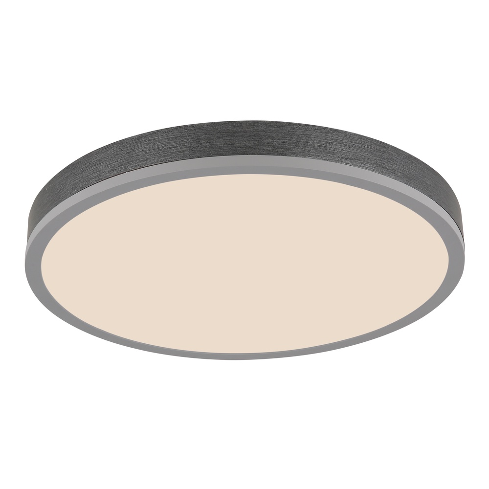 Globo Design plafondlamp Doro Ø 45cm zilvergrijs - 416080AD2R-CCT