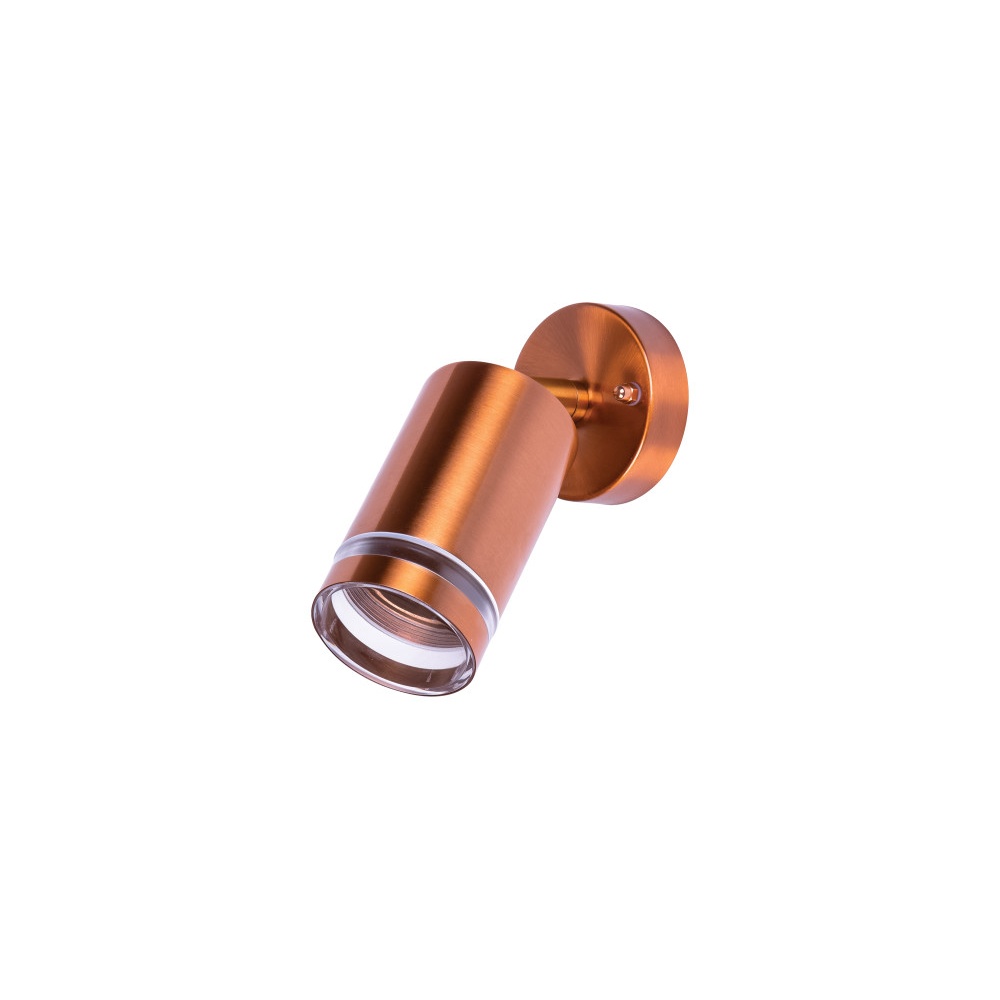Lyora Richtbare muurspotOpden Roodkoper - 1x GU10 - ILDED055