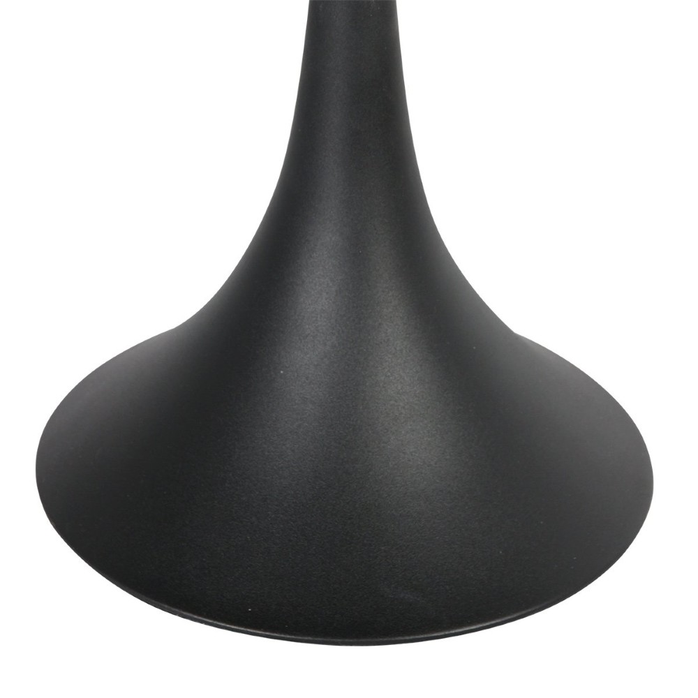 Tafellamp Ancilla zwart met smoke glas Steinhauer 8712746191943