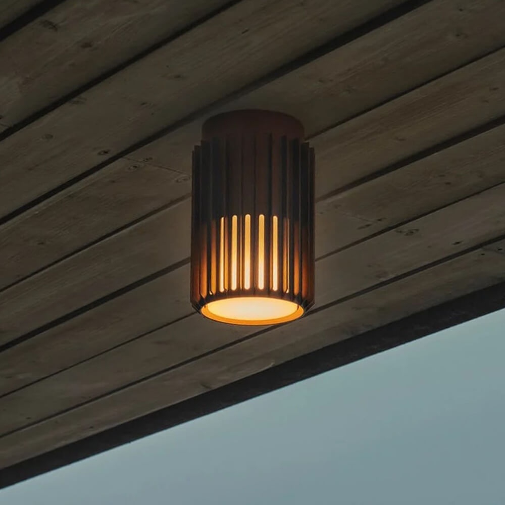 Nordlux Buiten plafondlampAludra IP54 - bruin metallic - 2118006261