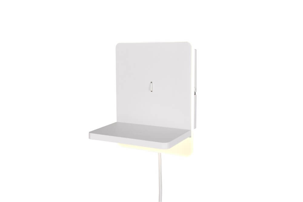 Trio Led slaapkamer wandlampFairfield wit - 248670131