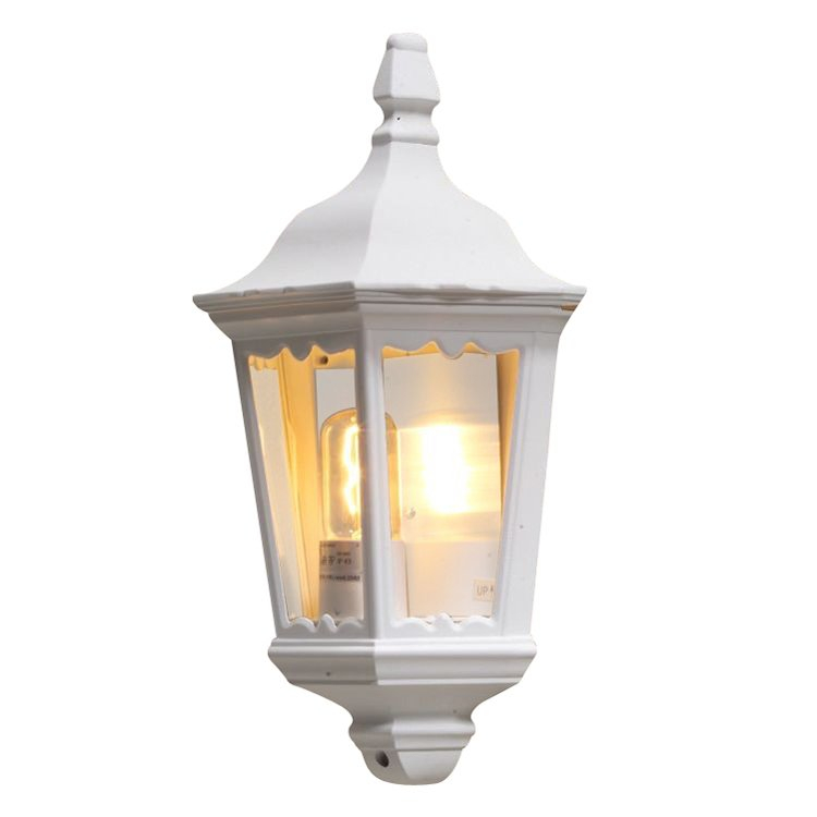KonstSmide Klassieke muurlamp Firenze Flat wit - 7229-250