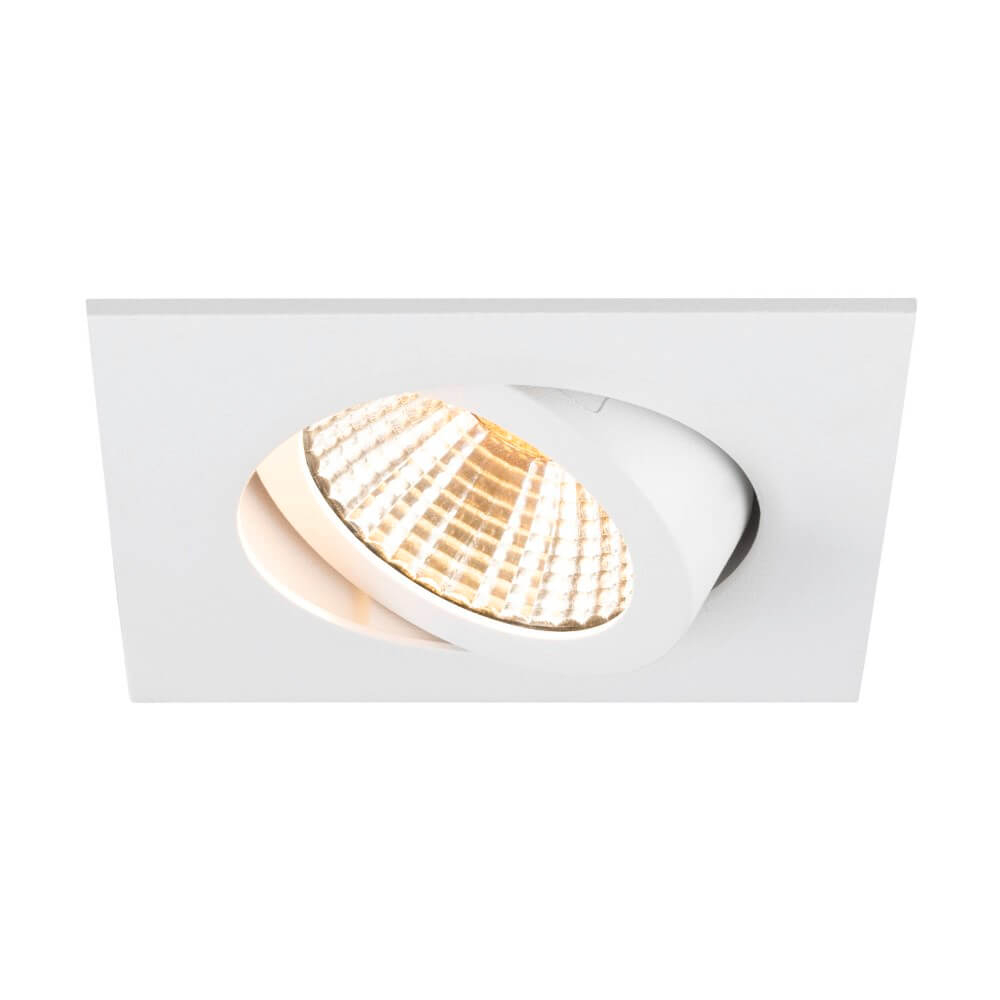 SLV Vierkante led spotNew Tria Uni wit - CCT - 600lm - 38g - 1007437