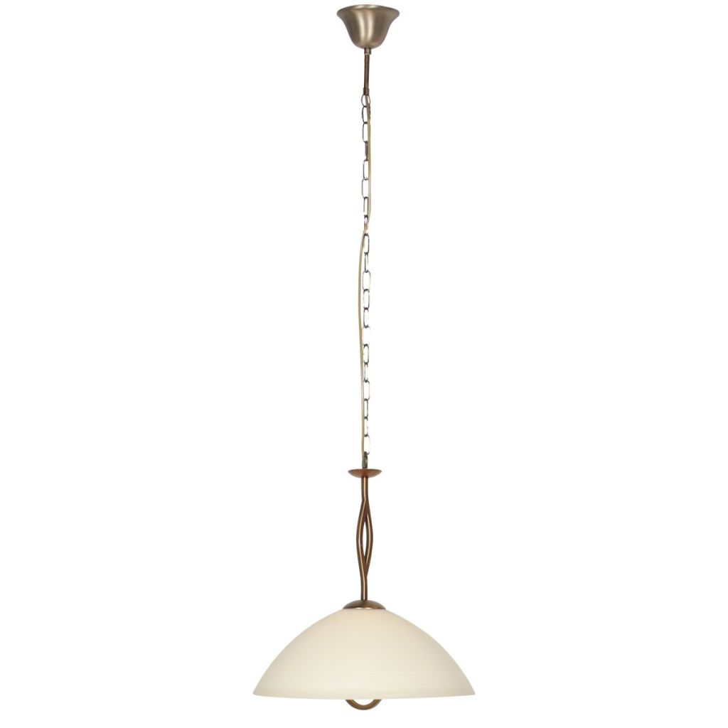 Steinhauer Klassieke hanglampAnthea 1-lichts brons - 4327BR