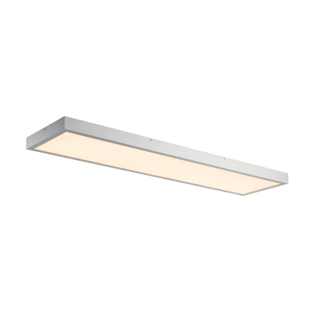 SLV Kantoorlamp Led Panel grijs - 120x30cm - 3000K - 1001508