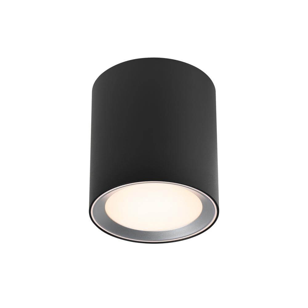 Nordlux Zwarte opbouwspotLandon 14cm - 2110670103
