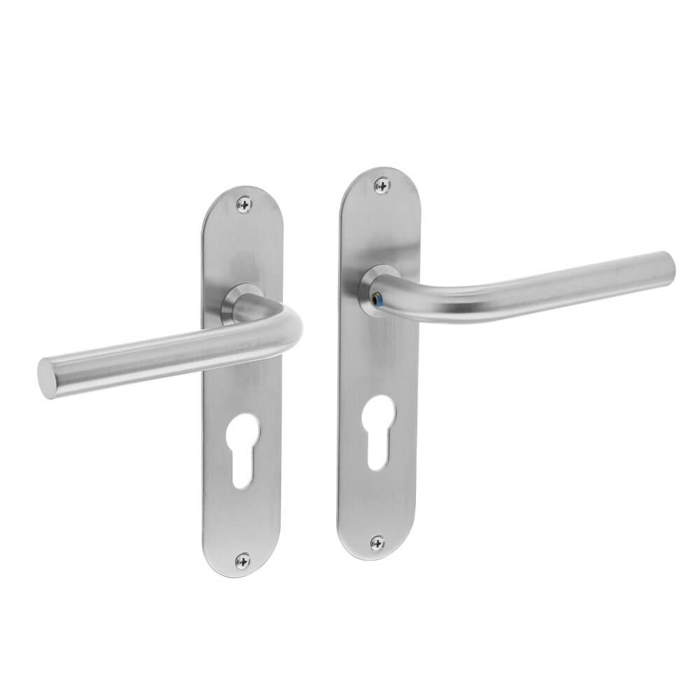 Intersteel DeurklinkRecht profielcilinder 55mm RVS - 0035.056629