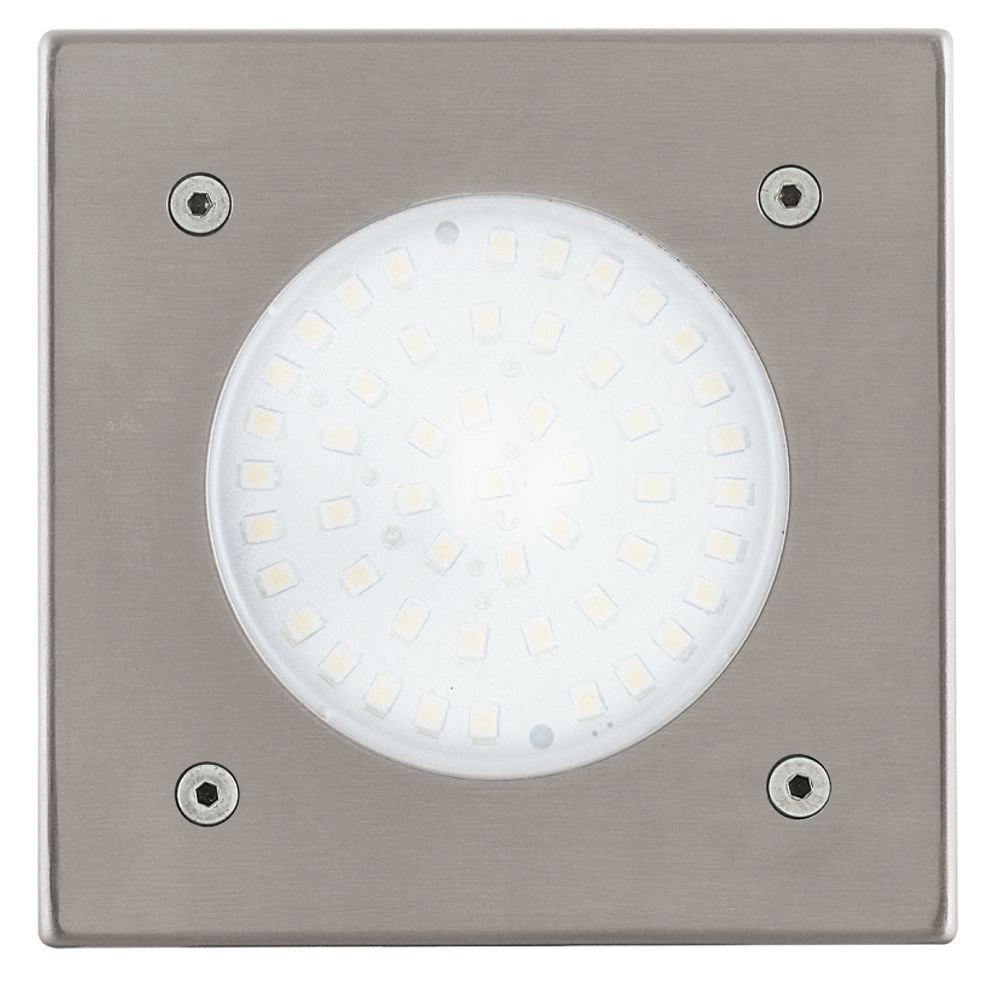 Eglo GrondinbouwspotLamedo vierkant RVS - 93481