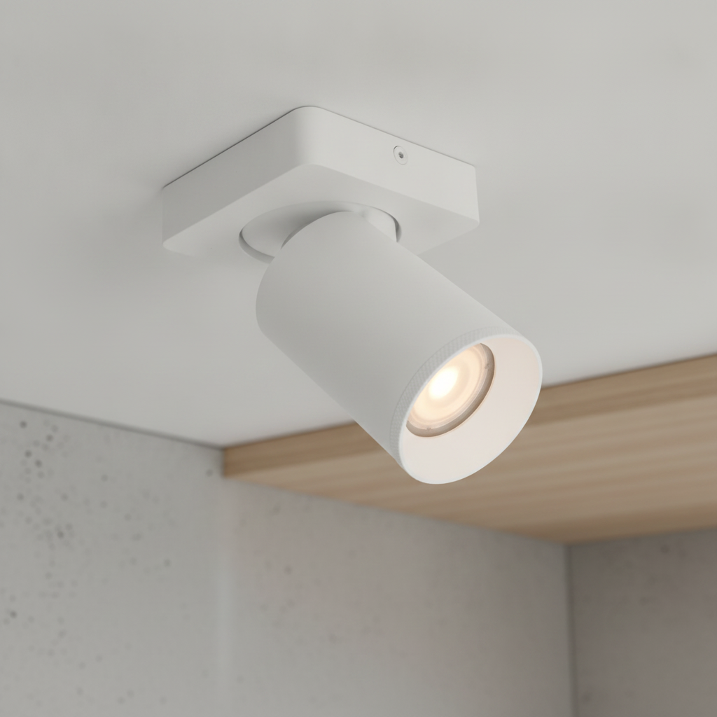 Artdelight PlafondlampMega 1-lichts wit - PL MEGA1 WI