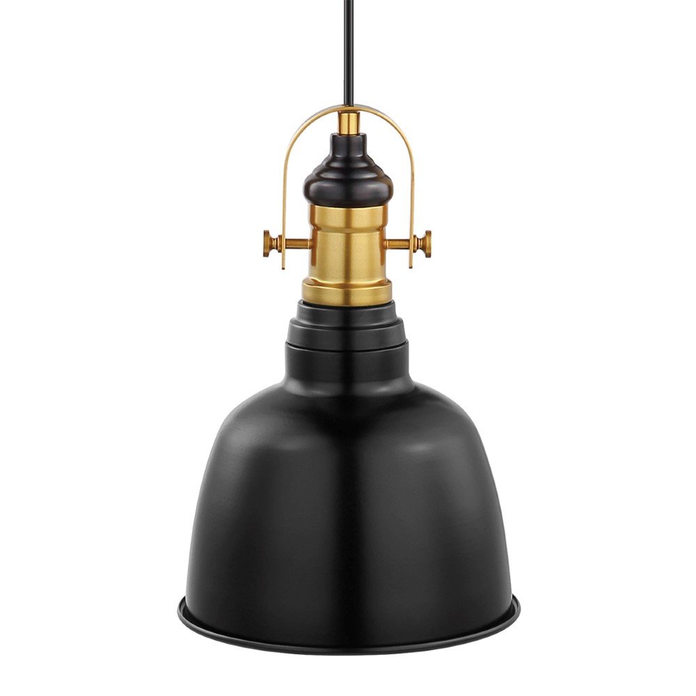 Eglo HanglampGilwell 18,5cm zwart met goud - 49693