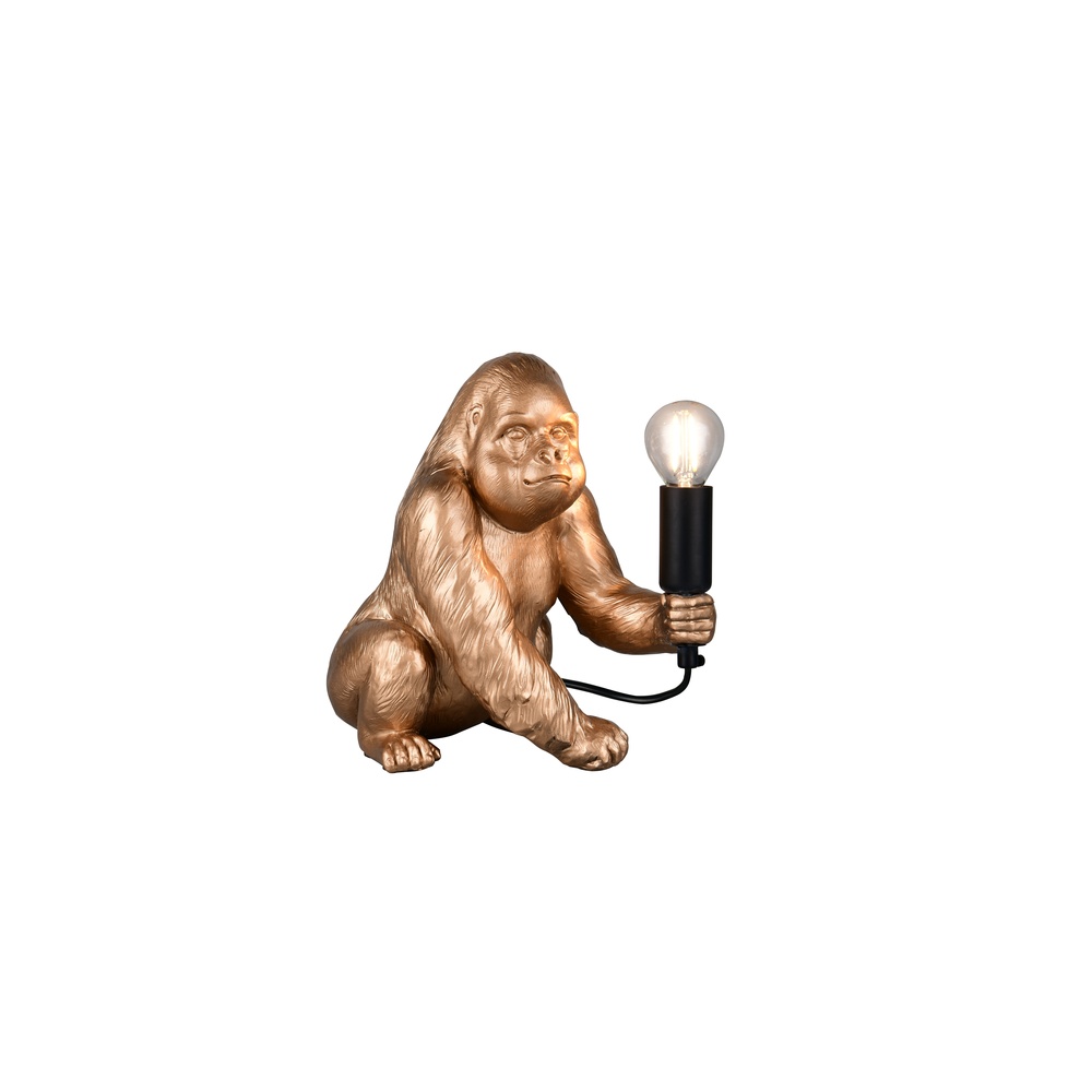 Trio TafellampKong aapje goud - R56611079