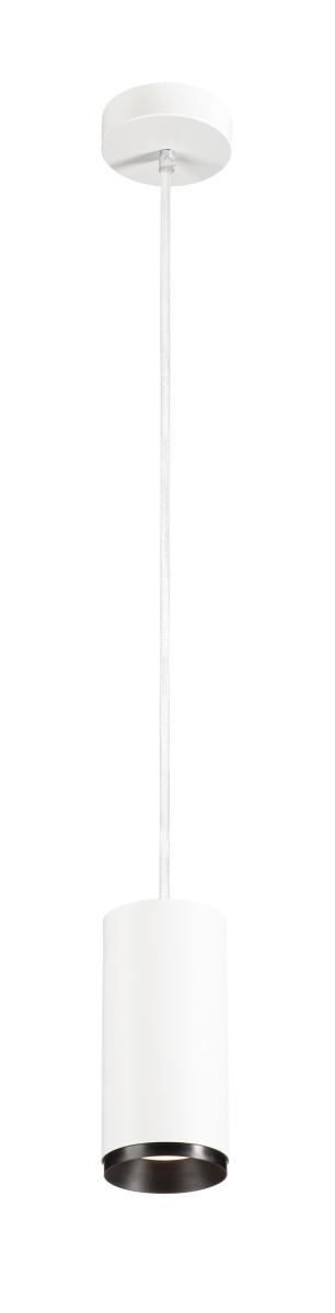 SLV HanglampNuminos M wit/zwart 4000K - 36gr - 1004263