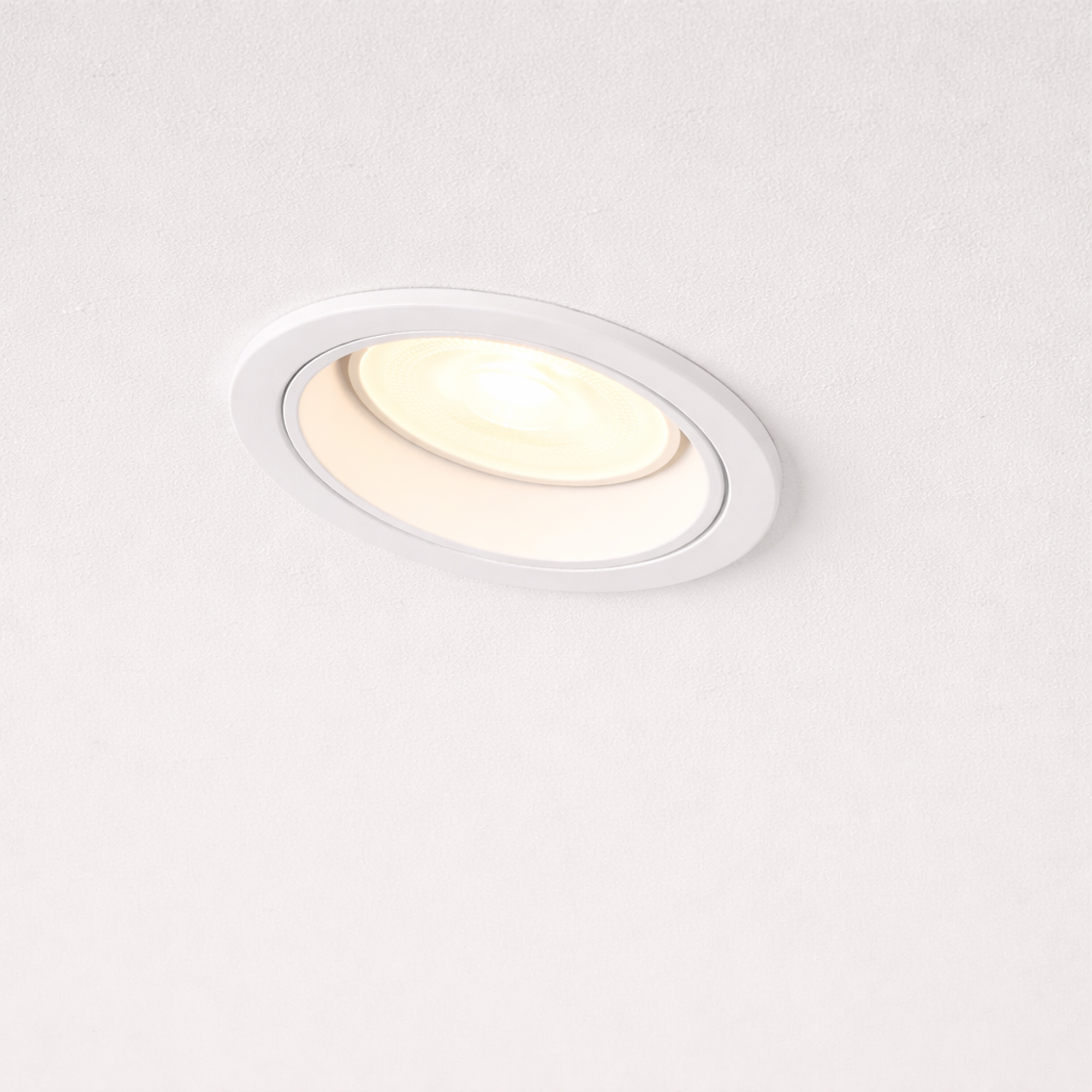 Lyora InbouwspotMini wit met randje - 510571