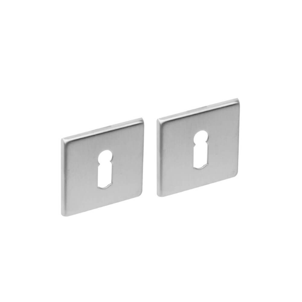 Intersteel Set van 2 sleutelrozettenTira vierkant RVS - 0035.343286