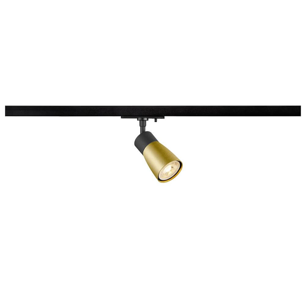 SLV Railspot Puri 2.0 Dome zwart-goud 1-fase - 1008251
