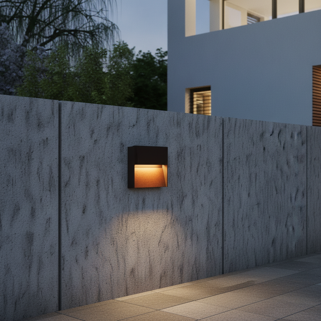 Lyora Design wandlampNoray zwart met hout - 3000K - 9031051