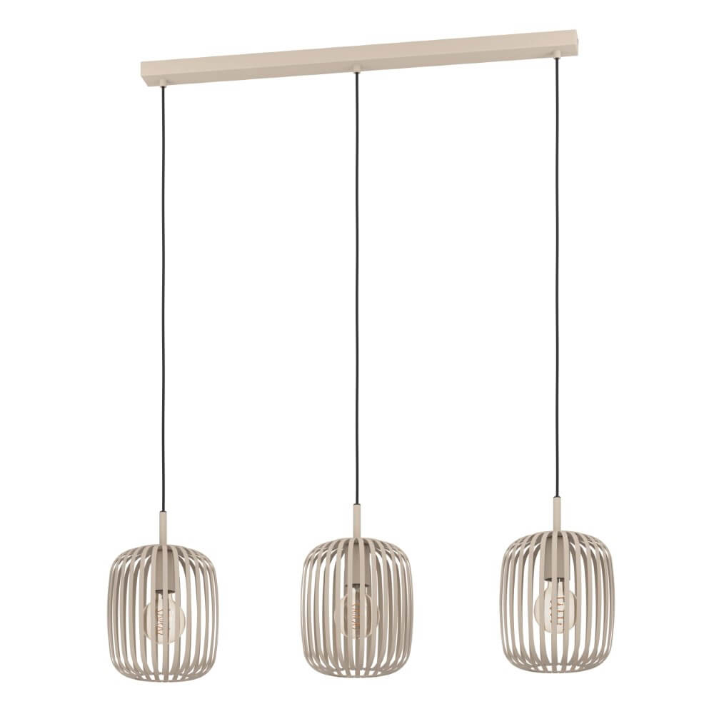 EGLO hanglamp Romazzina 50 cm 5-lichts zandkleur kopen? | Hanglampen