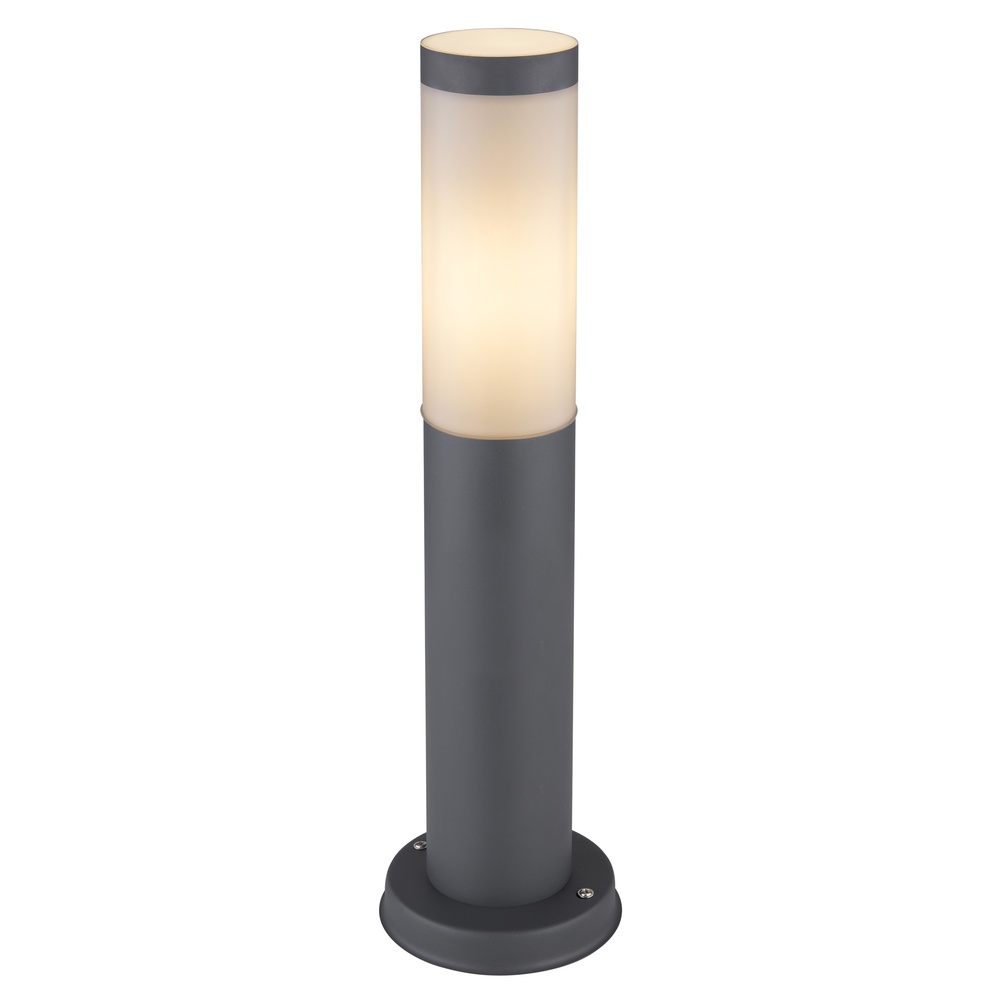Globo Tuinlamp Boston antraciet met wit - 3158A