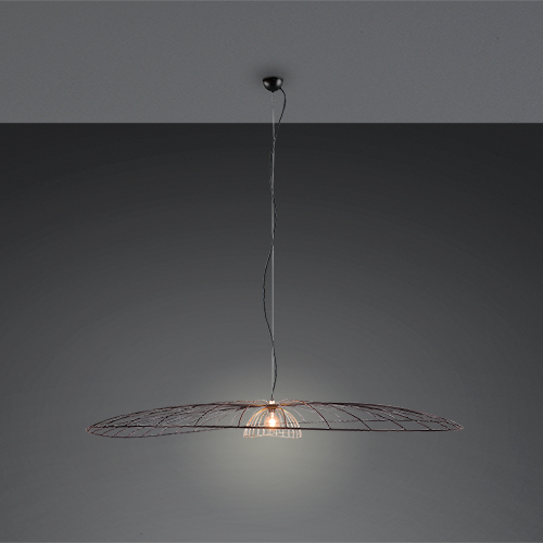 Trio Hanglamp Lauris Ø 200cm zwart - R36791932