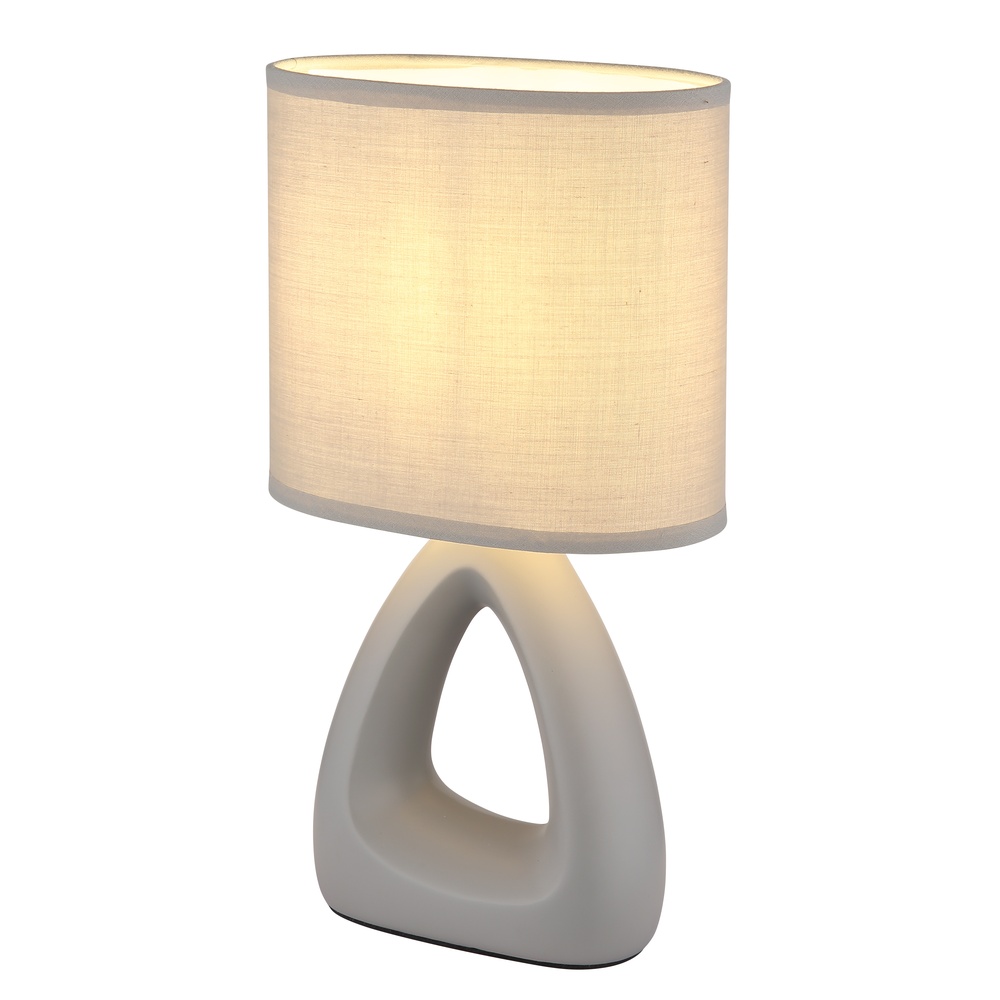 Globo Design schemerlamp Triangle grijs - 21731G
