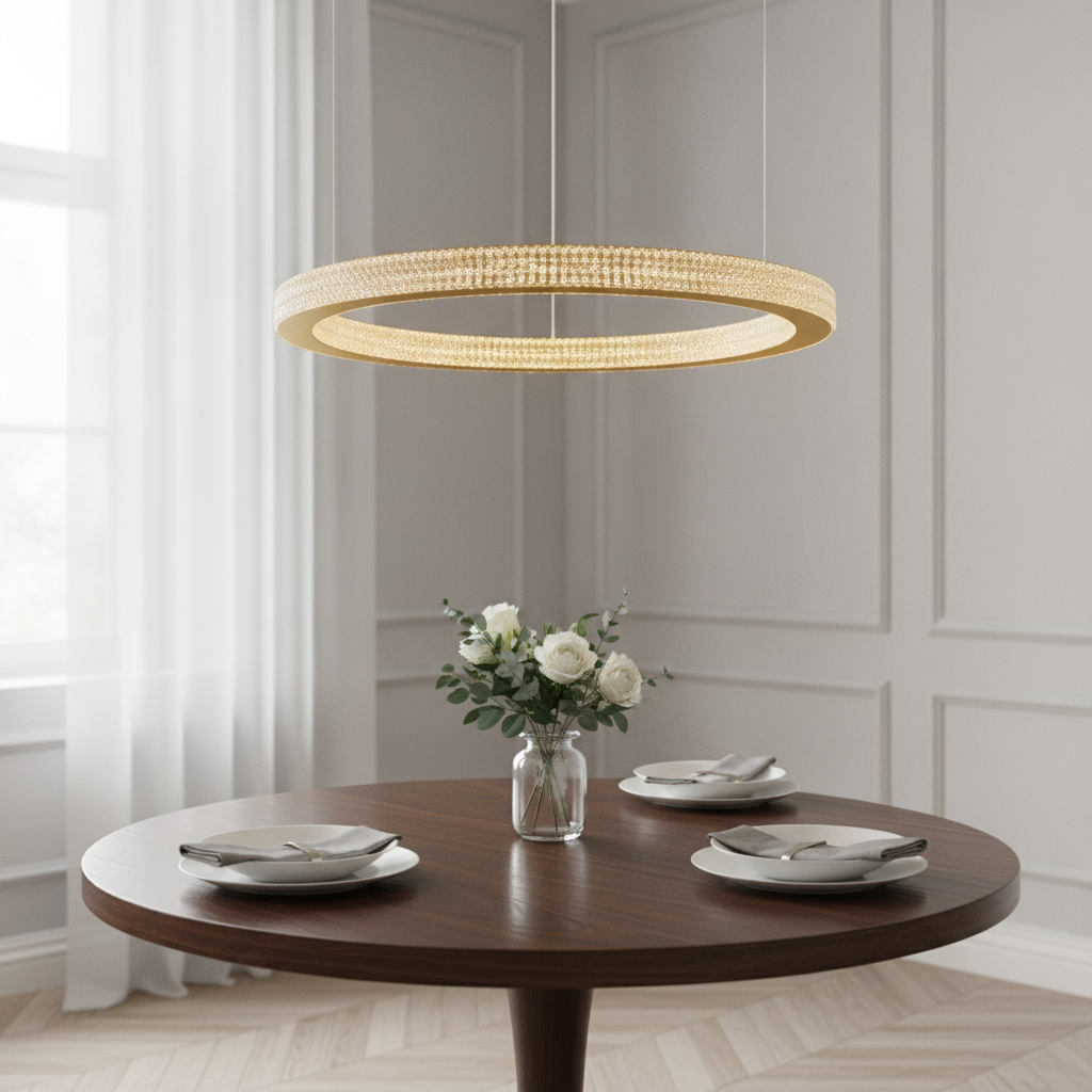 Lyora HanglampFiore goud Ø 60cm - 110439