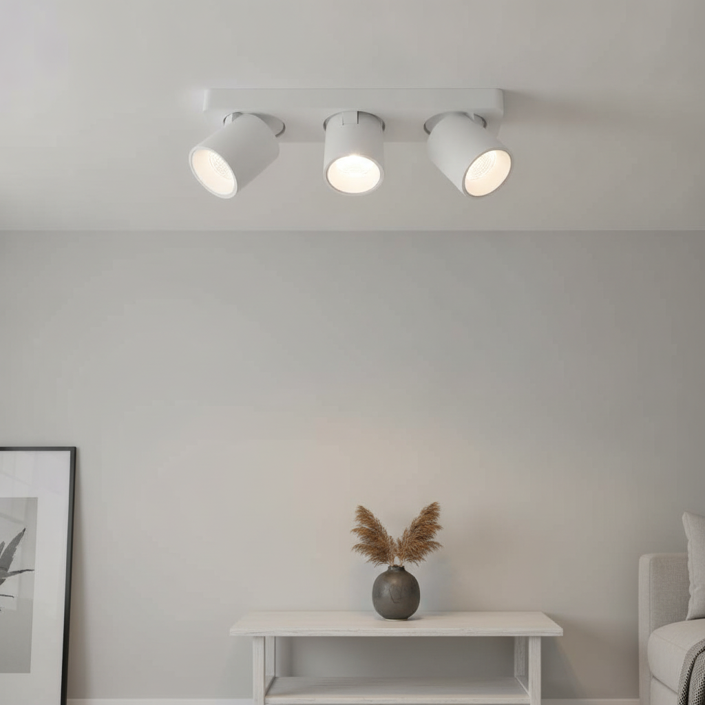 Artdelight Led plafondspot Laguna 3-lichts wit - PL LAGUNA3 WI