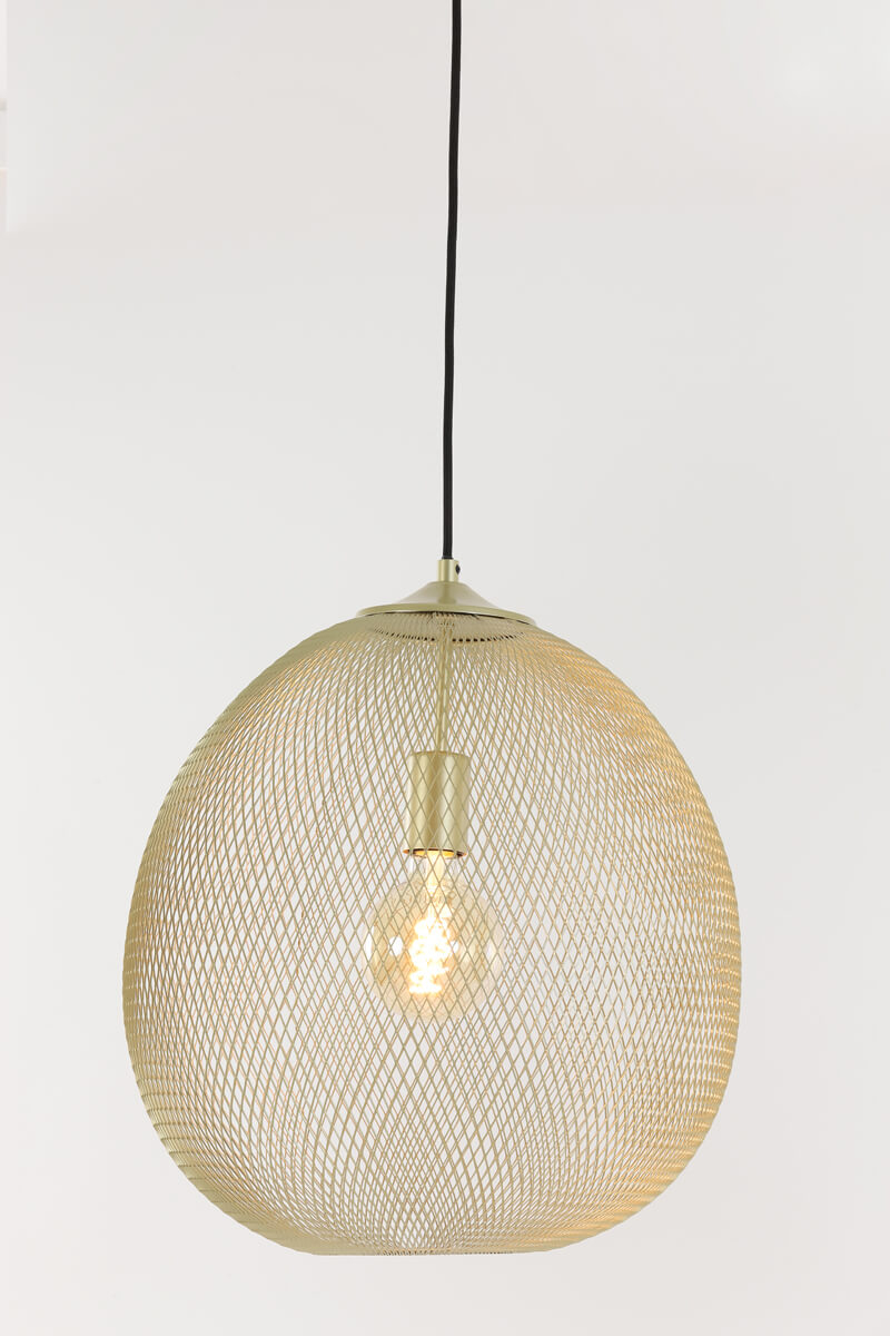 Light & Living Gouden hanglamp Moroc Ø 40cm - 2949385