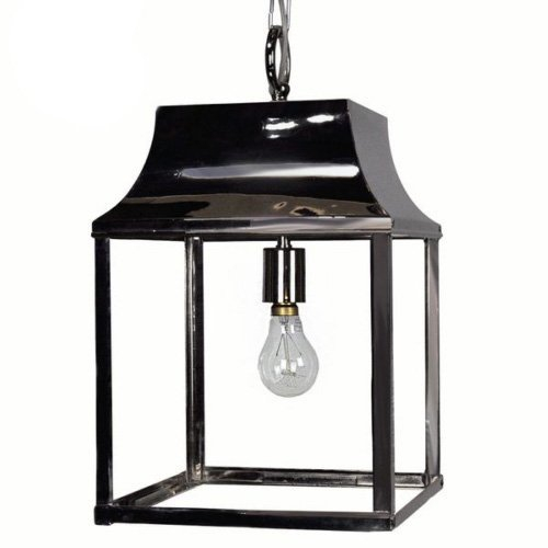 Limehouse Landelijke hanglamp Strathmore M gepolijst nikkel (N) - 463B