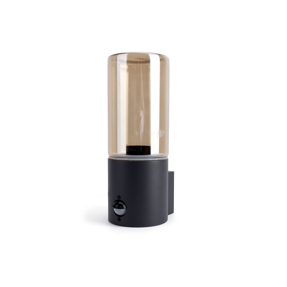 Lyora Muurlamp met sensorWinchester E27 - amber glas - ILDEB068