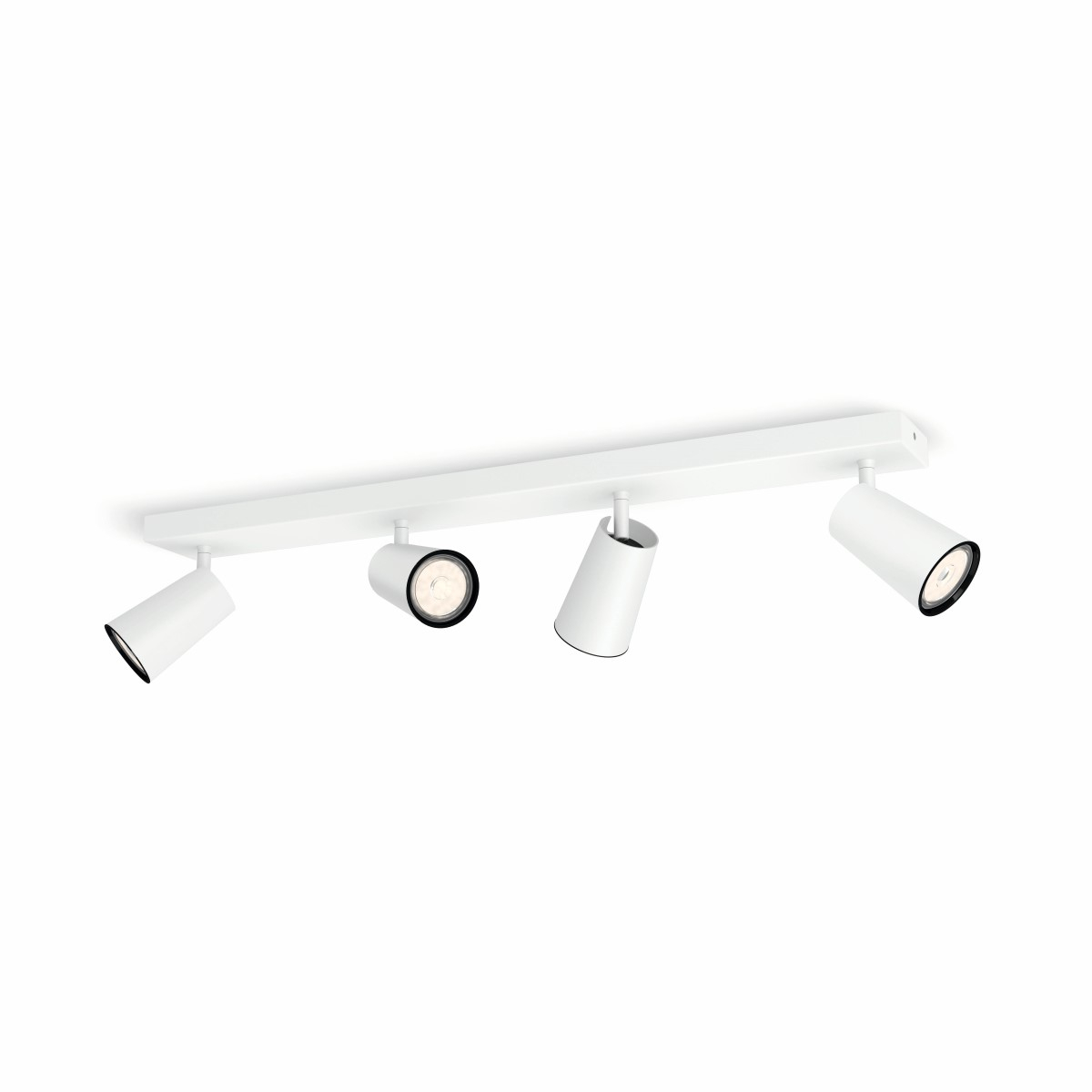 Philips Spotlamp Paisley 4-lichts wit - 5057431PN