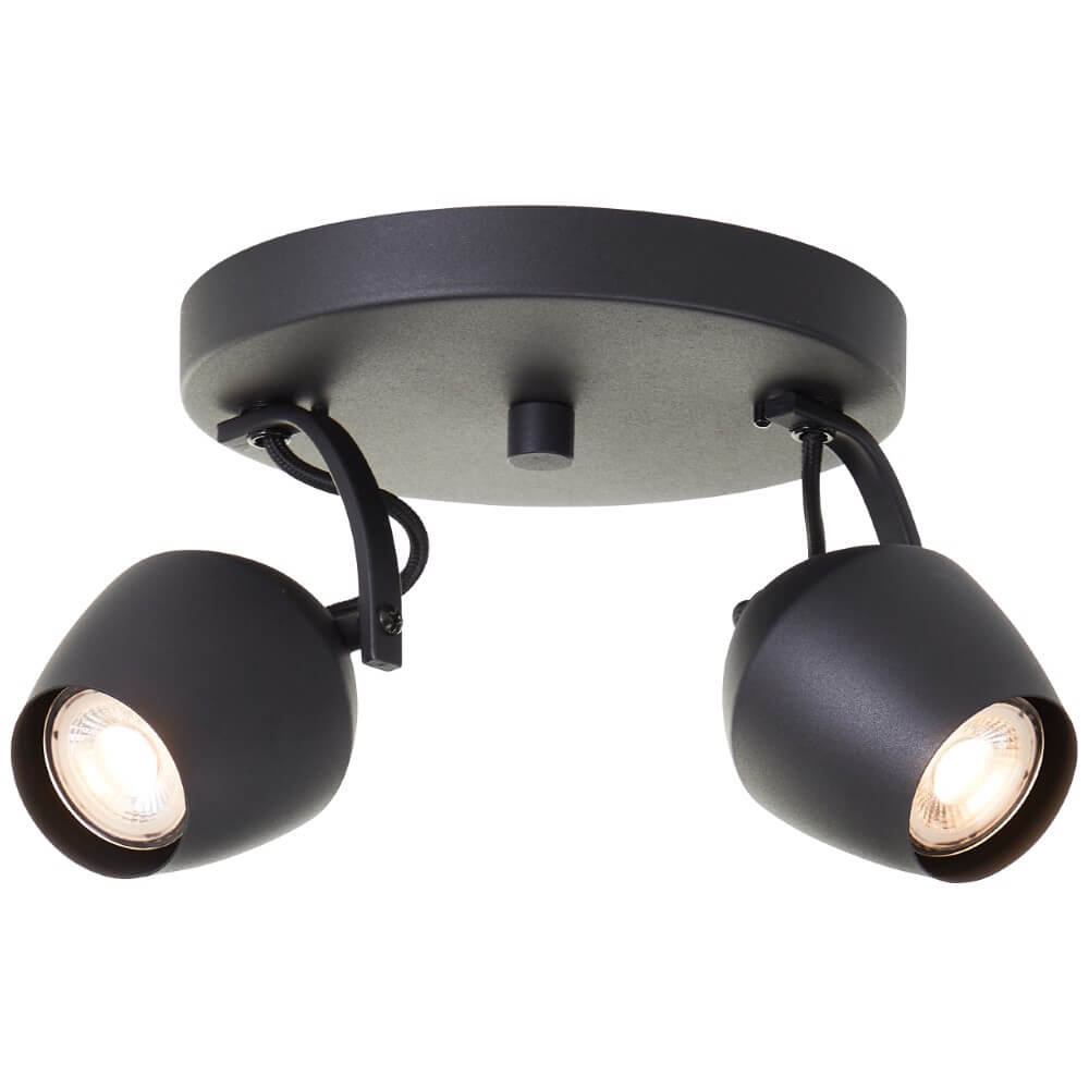 Brilliant 3-lichts opbouwspotVertino zwart - G06724/86