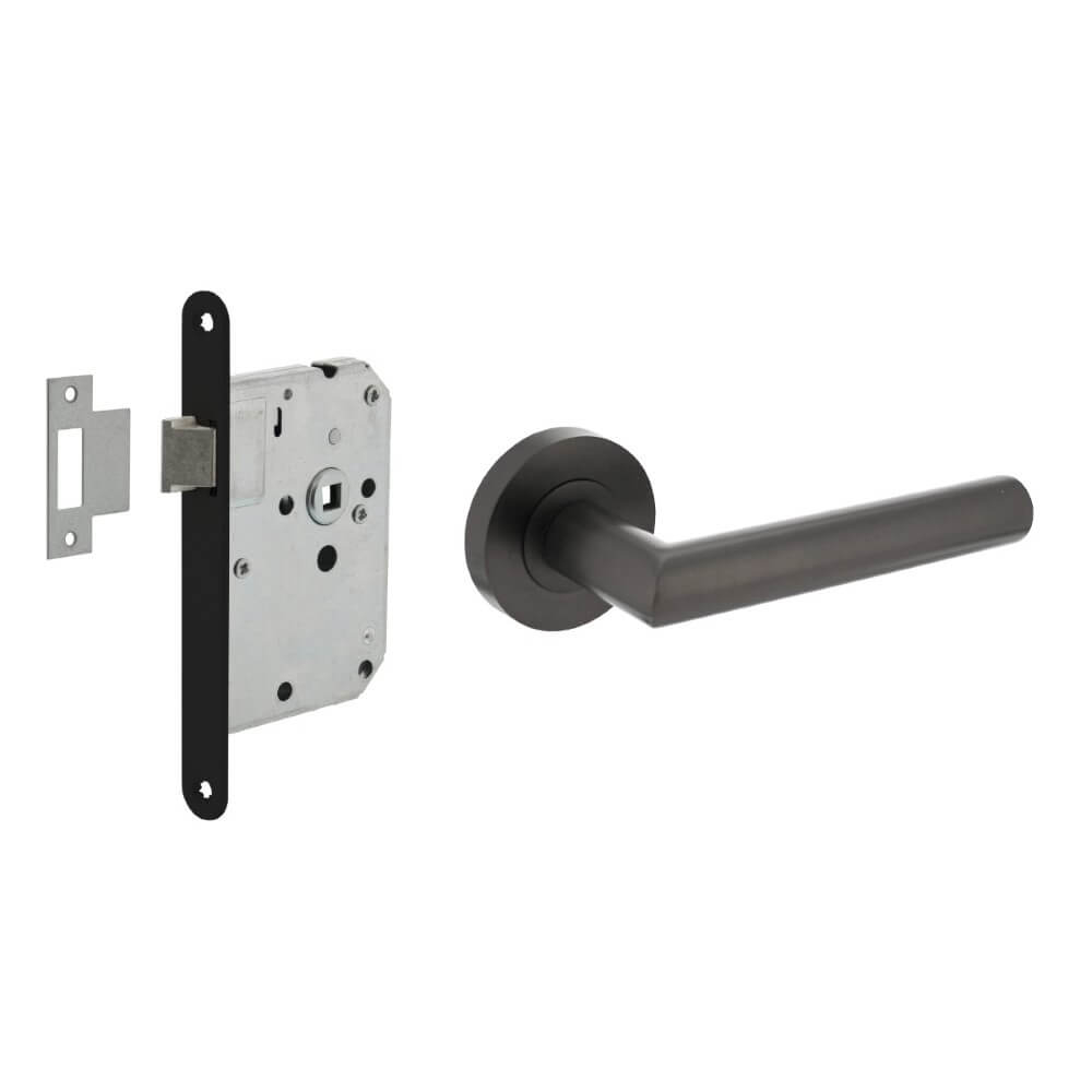 Intersteel Compleet deurklinksetBastian antraciet - 0029.169398