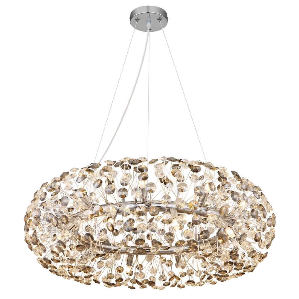 Globo Hanglamp Katrina chroom Ø 80cm - 64135H3C