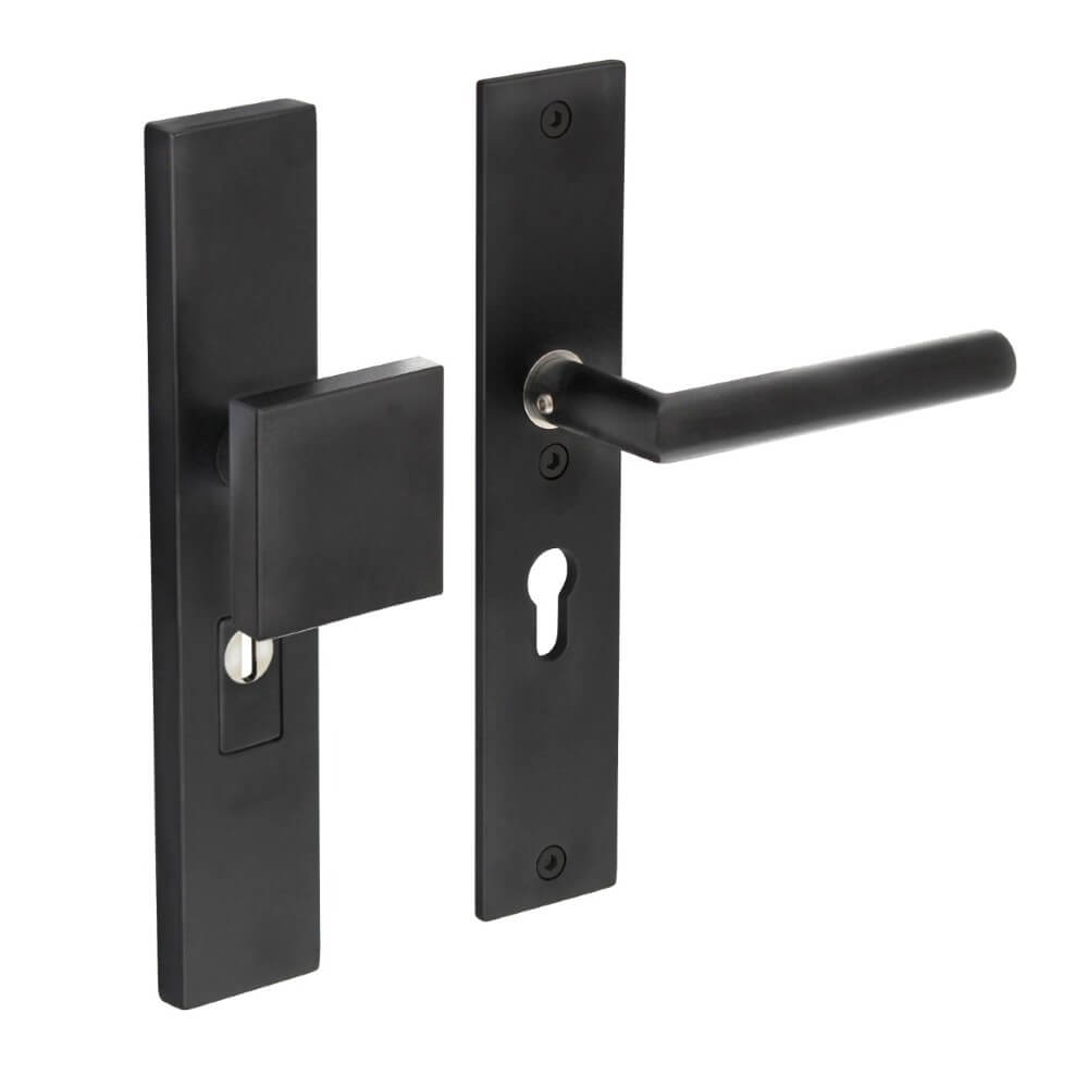 Intersteel VoordeurbeslagVurano kerntrekbeveiliging PC 55mm recht zwart - 0023.396229Z